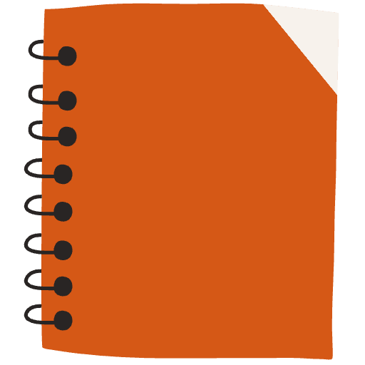 Note Pad Sheet Hoop Color Borderless 4 Element from Sticky Notes Flat - Free Set