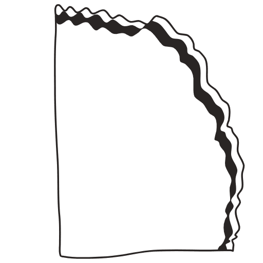 Note Pad Sheet Tear Black White 3 Element from Sticky Notes (Monochrome) Set