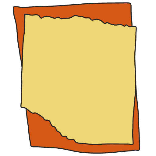 Note Pad Sheet Tear Color Border 9 Element from Sticky Notes (Classic) Set