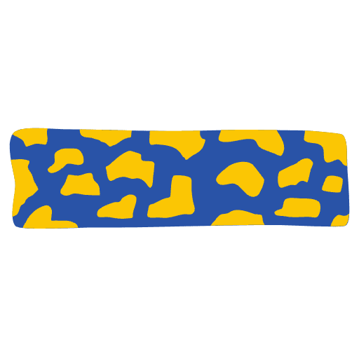 Pattern Giraffe Element from Washi Tapes - Flat Set