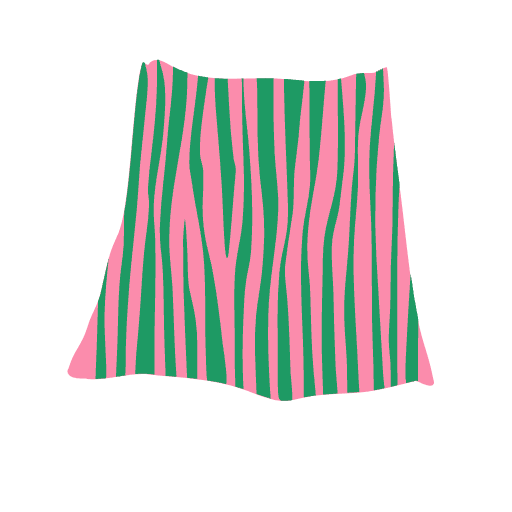 Pattern Tiger Element from Washi Tapes - Free Set