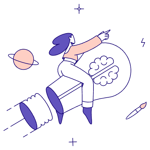 Being Creative Illustration from Bangalore - Free Set