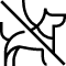 No Access For Service Animal 3 icon - Free transparent PNG, SVG. No Sign up needed.