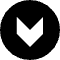 Down Chevron Circle Icon from Block – Free Set