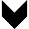 Down Chevron Icon from Block – Free Set