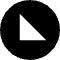 Down Left Circle Icon from Block – Free Set
