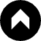 Up Chevron Circle Icon from Block – Free Set