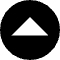 Up Circle Icon from Block – Free Set