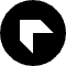 Up Left Chevron Circle Icon from Block – Free Set