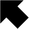 Up Left Icon from Block – Free Set