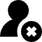 Delete User Icon from Block – Free Set