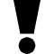 Exclamation Icon from Block – Free Set
