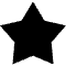 Star Icon from Block – Free Set