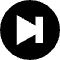Skip Forward 2 Icon from Block – Free Set