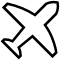 Plane icon - Free transparent PNG, SVG. No Sign up needed.