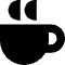 Coffee Icon from Block – Free Set
