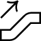 Escalator Up Arrow icon - Free transparent PNG, SVG. No Sign up needed.