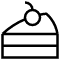 Cake icon - Free transparent PNG, SVG. No Sign up needed.