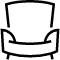 Armchair icon - Free transparent PNG, SVG. No Sign up needed.