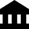 Bank Icon from Block – Free Set