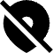 Location Off Icon from Block – Free Set