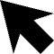 Mouse Pointer Icon from Block – Free Set