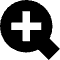 Zoom In Icon from Block – Free Set