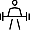 Weightlifting icon - Free transparent PNG, SVG. No Sign up needed.