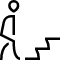 Stairs Up Person icon - Free transparent PNG, SVG. No Sign up needed.