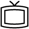 Tv icon - Free transparent PNG, SVG. No Sign up needed.
