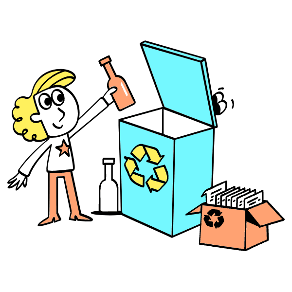 Recycle Illustration from Havana Set