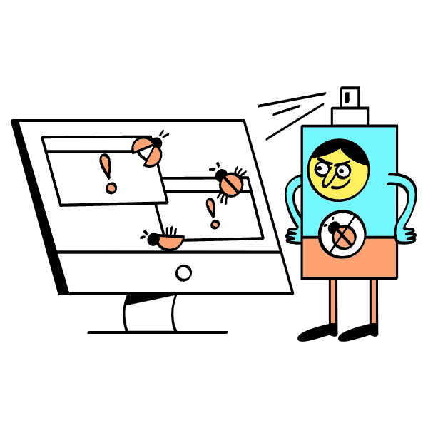 Fixing Bugs Illustration from Havana Set