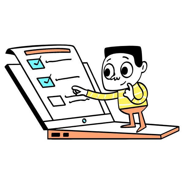 Online Test Illustration from Havana Set