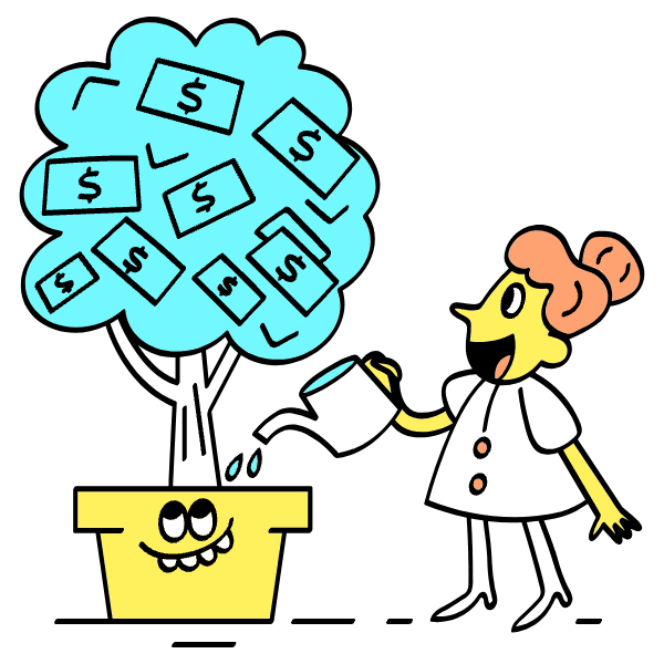 Money In Trees Illustration from Havana Set