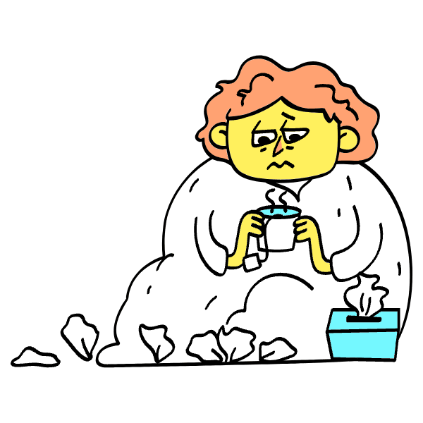Being Sick Illustration from Havana Set