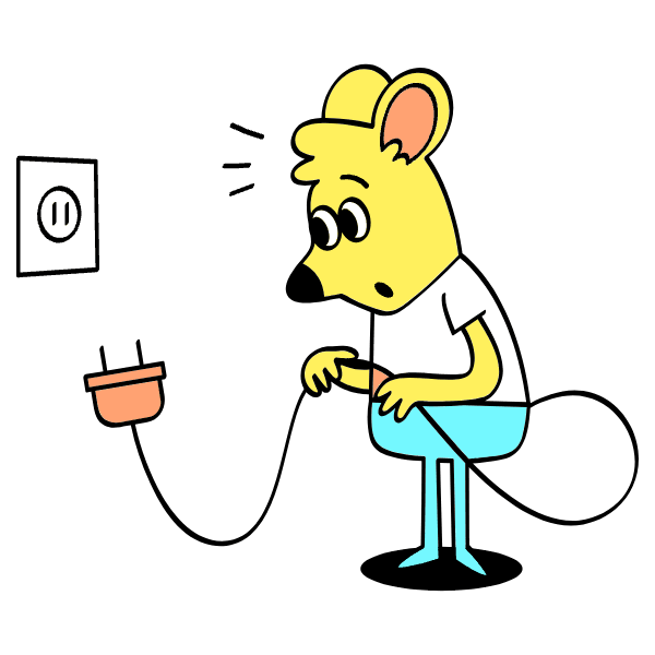 No Connection Illustration from Havana Set