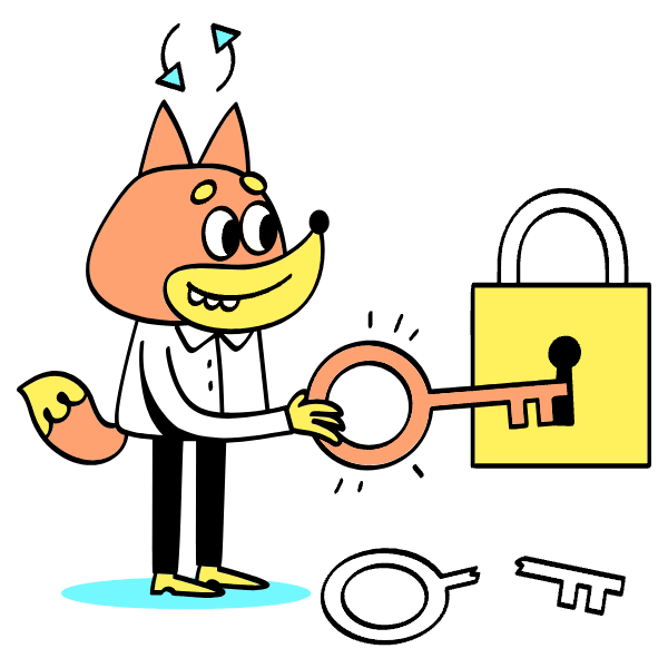 Reset Password Illustration from Havana Set