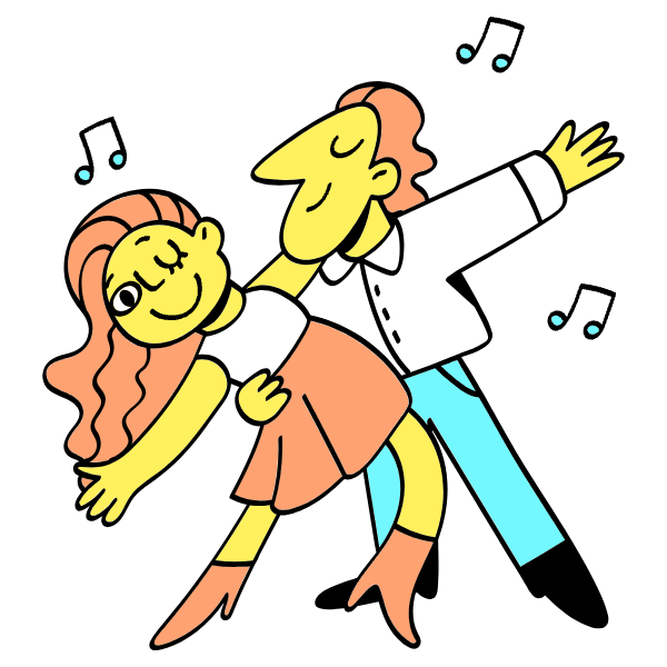 Dance Illustration from Havana Set