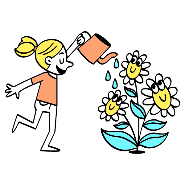 Grow Plants Illustration from Havana Set