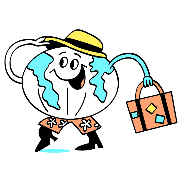 Travel Illustration from Havana Set