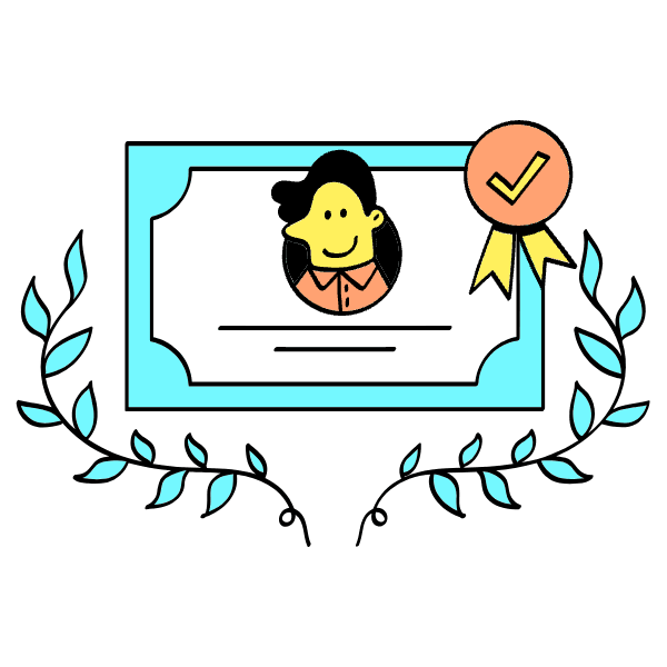 Certificate Illustration from Havana Set