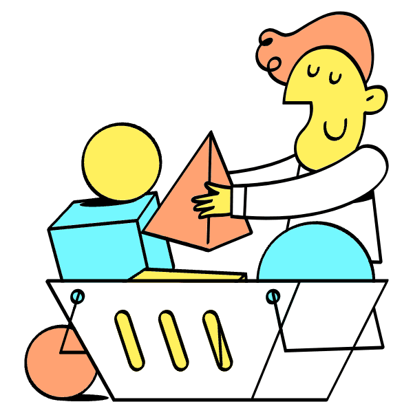 Add Product To Basket Illustration from Havana Set