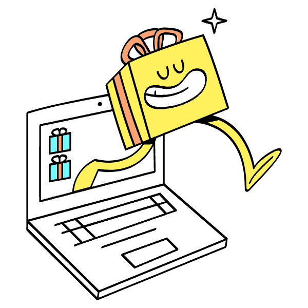 Online Gifting Illustration from Havana Set