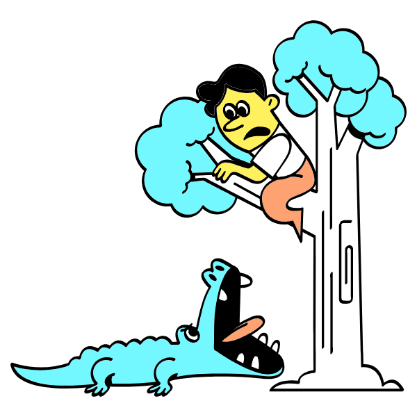 Escape From Danger Illustration from Havana Set