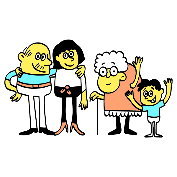 Families Illustration from Havana Set