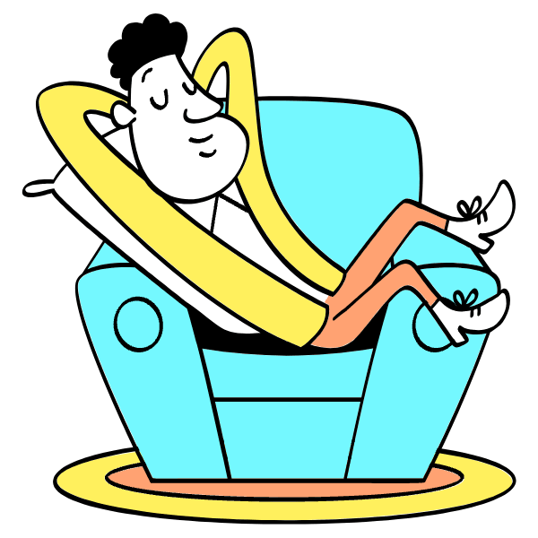 Rest Nap Illustration from Havana Set