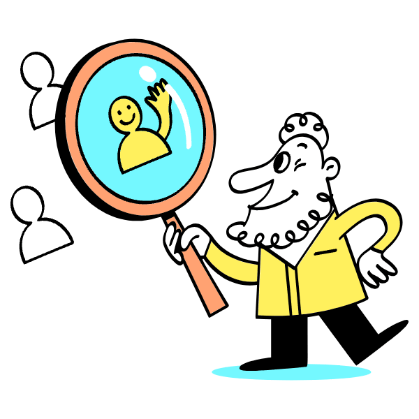 Search User Illustration from Havana Set
