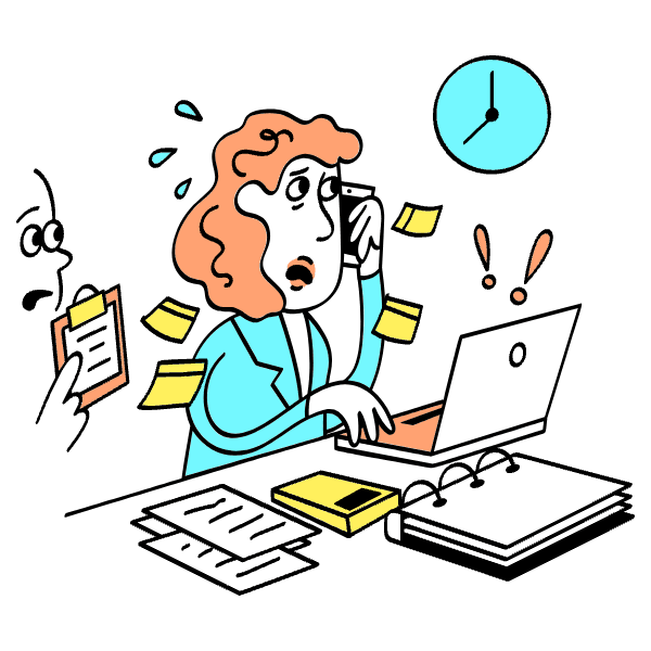 Too Busy Illustration from Havana Set