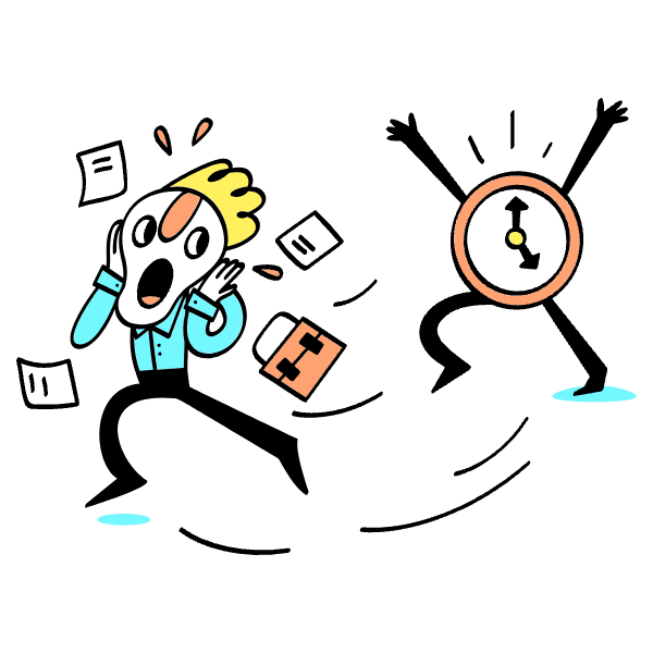 Work Deadline Illustration from Havana Set