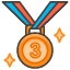 3rd Place Medal Emoji from Kawaii Emoji Set